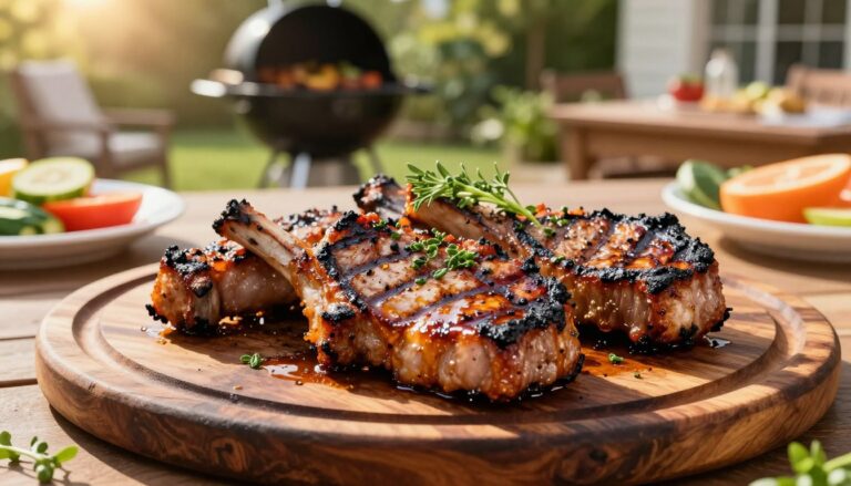 7 Easy Smoky Grilled Pork Chops Recipes for BBQ Nights Smoky grilled pork chops
