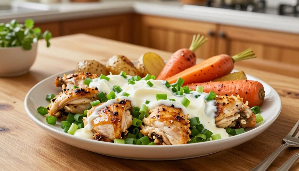 5 Creamy One-Pan Sour Cream and Onion Chicken one-pan sour cream and onion chicken