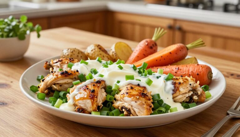 one-pan sour cream and onion chicken