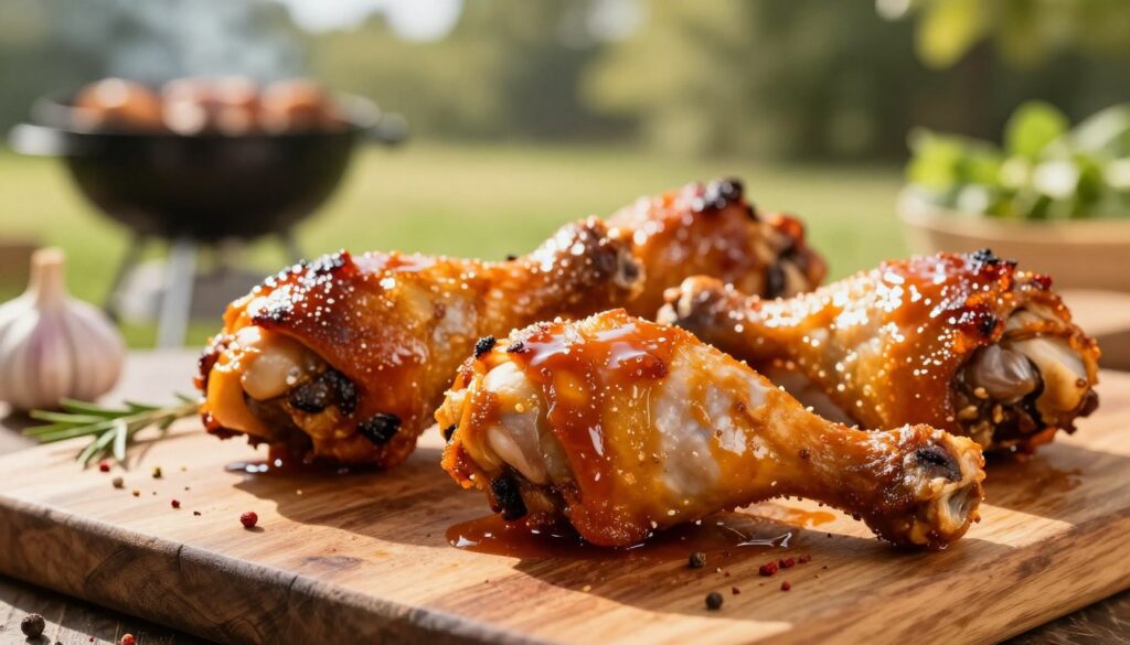 BBQ chicken legs BBQ chicken legs