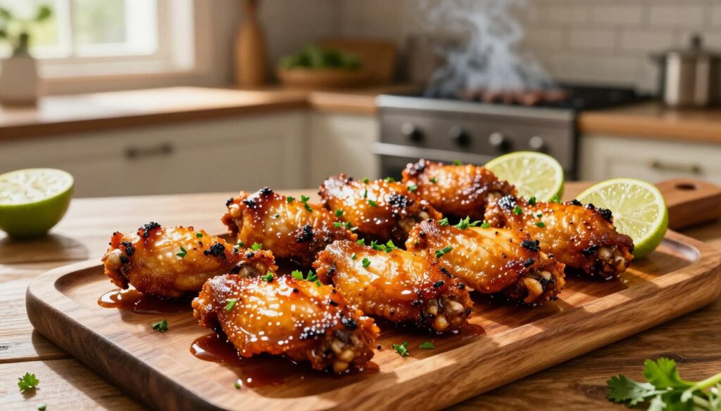 BBQ chicken wing recipe
