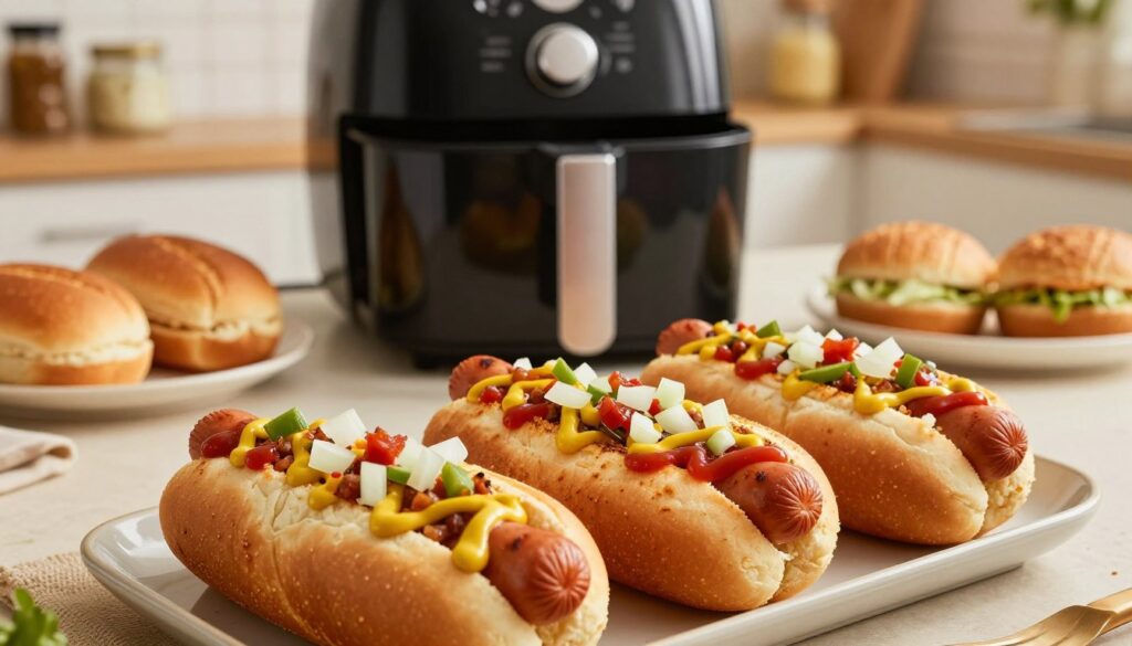 Best Air Fryer Hot Dogs