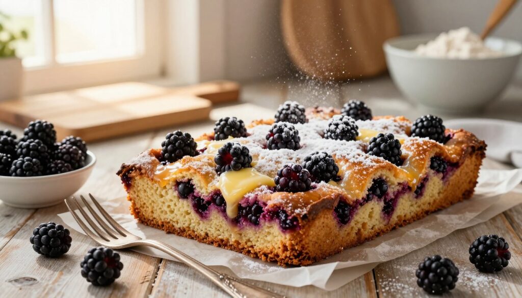 Chef John's Blackberry Buckle
