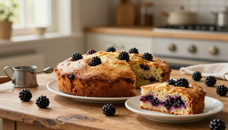 Chef John's Blackberry Buckle