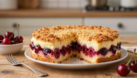 Cherry Dump Pudding Cake