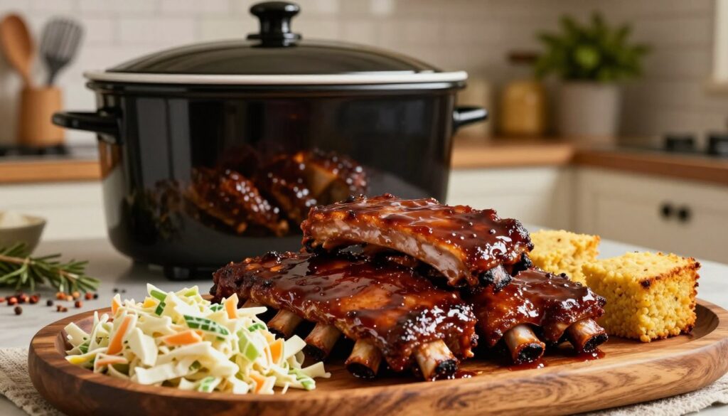 Slow Cooker Baby Back Ribs