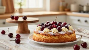 Sweet Polish Cherry Cake