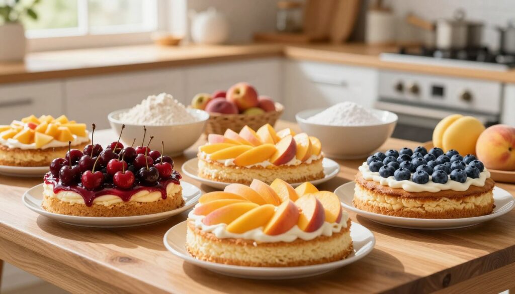 fruit dump cake variations