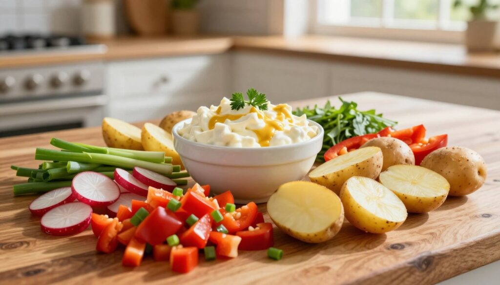 gourmet potato salad ingredients