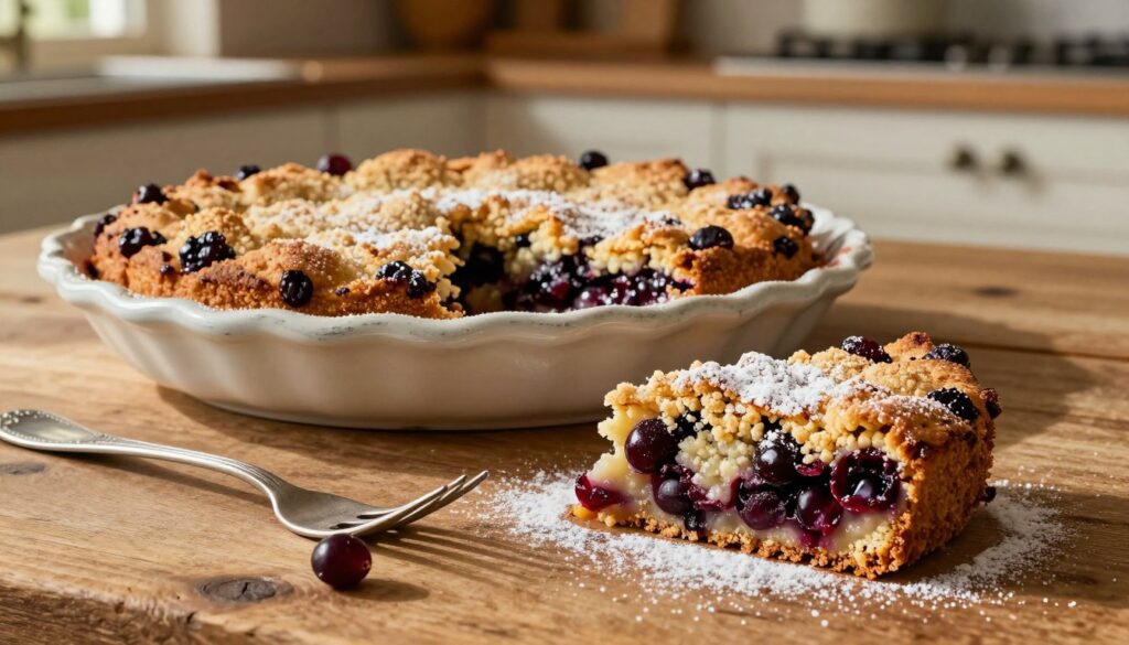 huckleberry buckle crumble