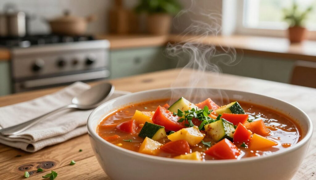 vegetarian option for stuffed pepper soup