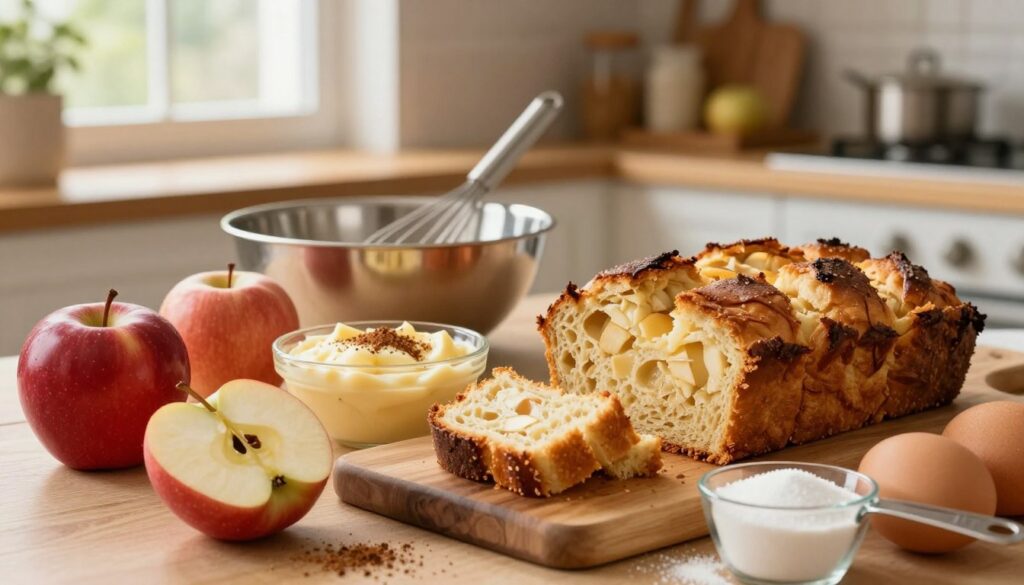 apple bread pudding recipe ingredients