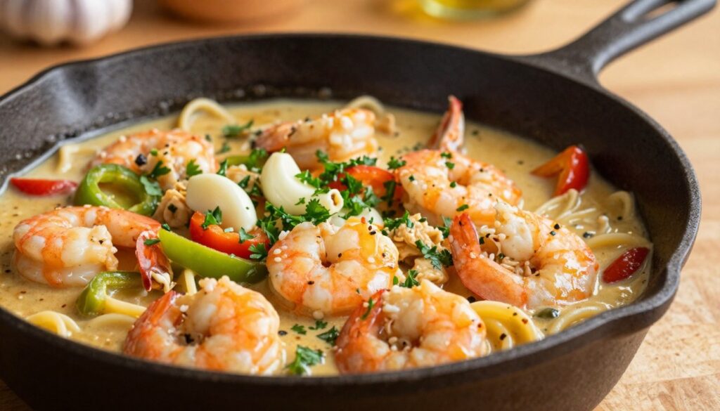 cajun seafood pasta 