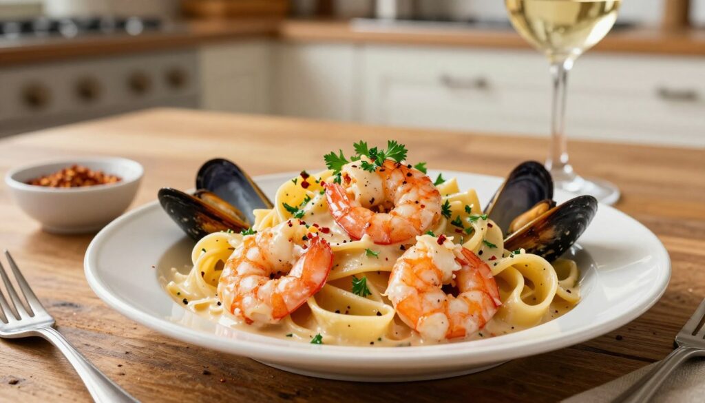 cajun seafood pasta