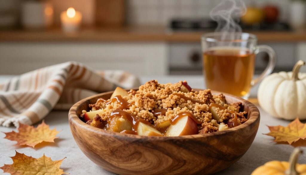Caramel Apple Crisp: A Sweet and Easy Fall Dessert caramel apple crisp