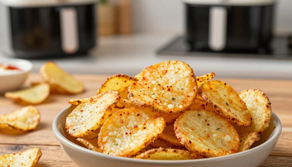 crispy potato snacks