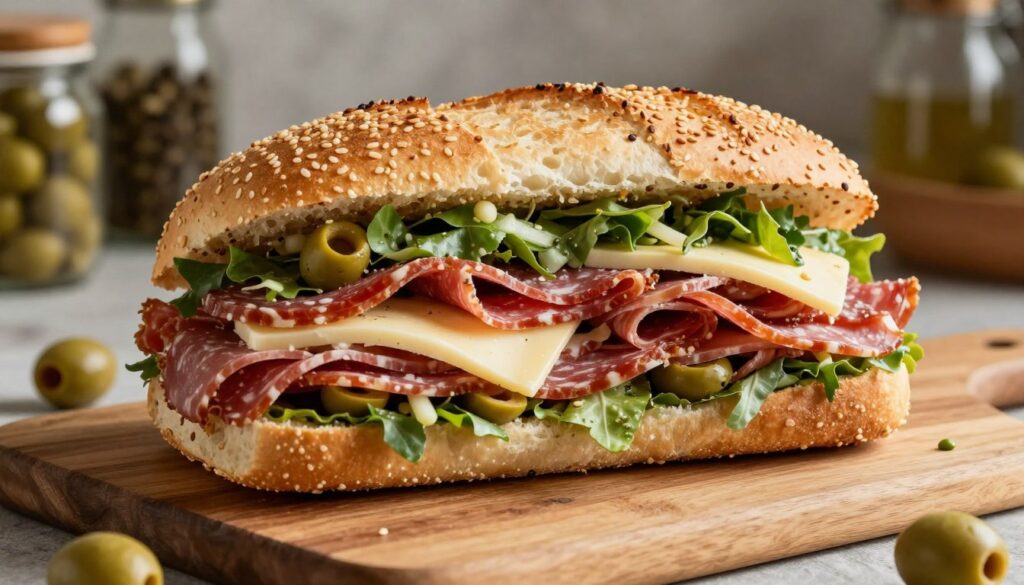 Traditional Muffuletta