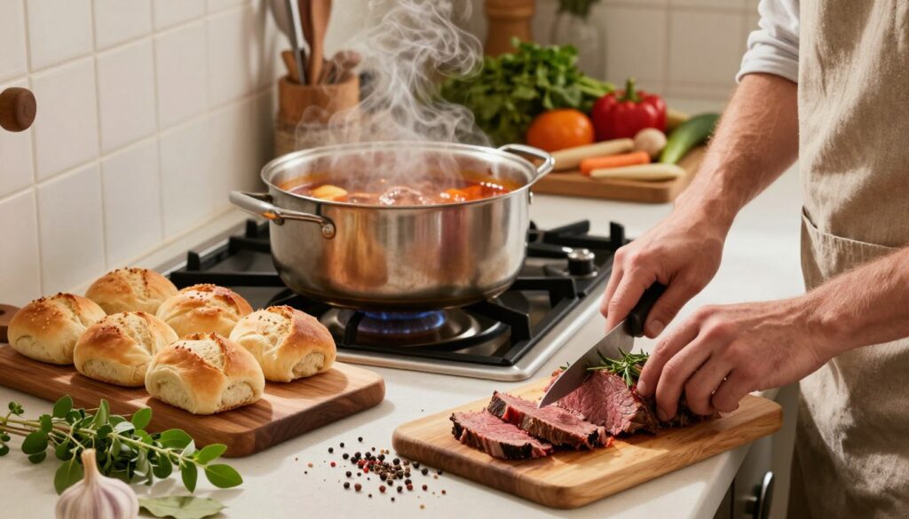 how to make italian beef at home