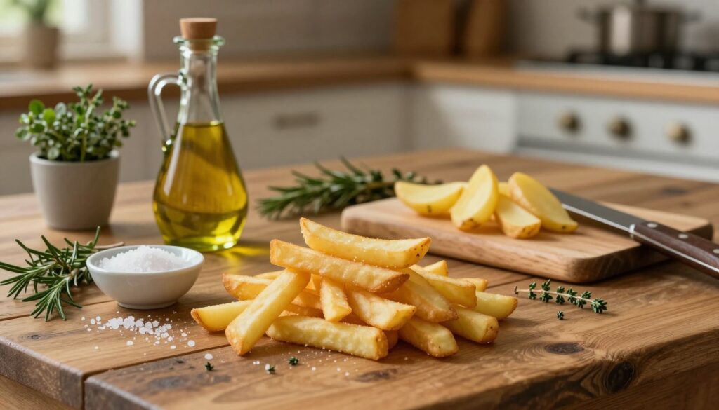 ingredients for tasty fries ingredients for tasty fries