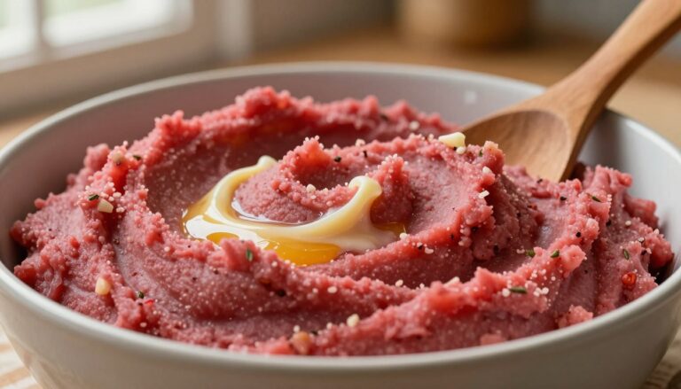 mashed red potatoes