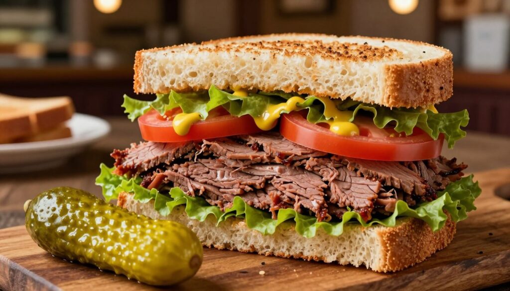 Savory Corned Beef Sandwiches