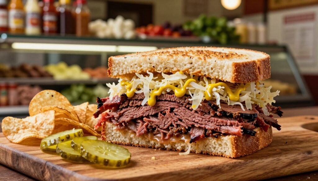 Savory Corned Beef Sandwiches