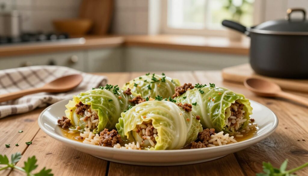unstuffed cabbage roll