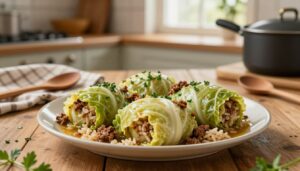 unstuffed cabbage roll